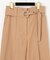 リングベルトワイドパンツ