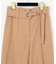 リングベルトワイドパンツ
