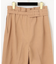 リングベルトワイドパンツ