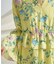 フラワーフリルワンピース