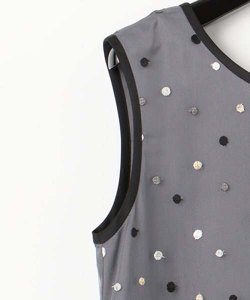 マルチドットembドレス 【新品タグ付き】 マルチドットembドレス / GRACE CONTINENTAL | GRACE
