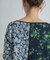小花ジャガードニットトップ