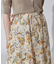 サマーフラワープリントスカート