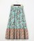 サマーフラワープリントスカート