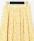 カットワーク刺繍タックスカート