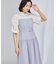 【オンライン限定】バイカラーシャツワンピース