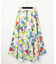 フルーツプリントフレアスカート