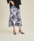 リネンコットンプリントパンツ