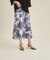 リネンコットンプリントパンツ