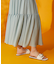 シアーティアードスカート