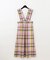 シアーチェックワンピース