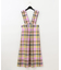 シアーチェックワンピース