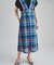 シアーチェックワンピース