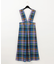 シアーチェックワンピース