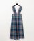 シアーチェックワンピース