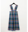シアーチェックワンピース