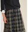 グレンチェックチュールスカート
