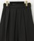 ブラックタフタオーバースカート