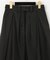 ブラックタフタオーバースカート