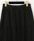 ブラックタフタオーバースカート