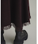 ラメニットスカート