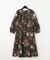 フラワープリントワンピース