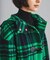 チェックダッフルコート