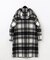 チェックダッフルコート