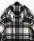 チェックダッフルコート