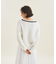 ケーブル刺繍ニットトップ