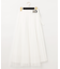 チュールラップスカート