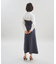 シャツレイヤードニットワンピース