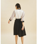 カラーブロックシャツワンピース