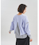 レイヤードシャツニットトップ