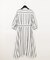 コンビストライプドレス