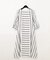 コンビストライプドレス