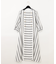 コンビストライプドレス