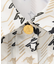チドリプリントタックブラウス
