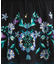 フラワー刺繍パフトップ