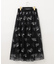 カクテルモチーフチュールスカート