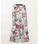 ボタニカルプリントワイドパンツ