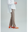 スリットスリムストレッチパンツ