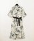 リゾートプリントシャツドレス