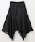 レース切替フレアスカート