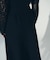レースレイヤードニットワンピース
