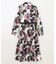ボタニカルシャツドレス