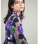ボタニカルシャツドレス