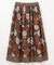 メッシュフラワータックスカート