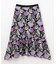 オリエンタルフラワー刺繍スカート