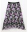 オリエンタルフラワー刺繍スカート